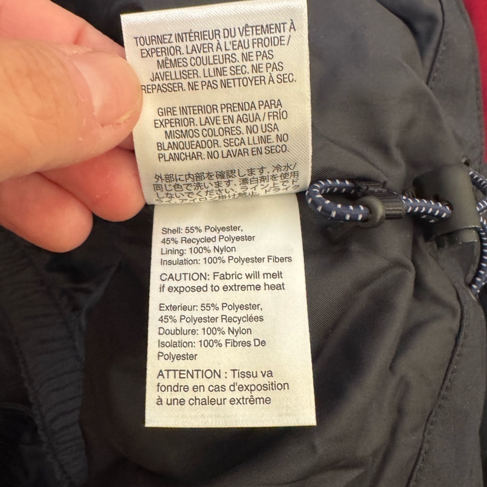 NWT! Men’s Obermeyer red, black and blue ski winter full zip jacket MSRP $349 XL - Picture 8 of 8